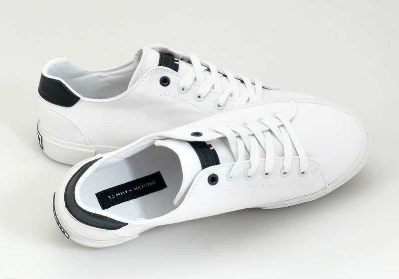 Sneakersy buty trampki białe męskie Tommy Hilfiger Pawleys rozm 44,5