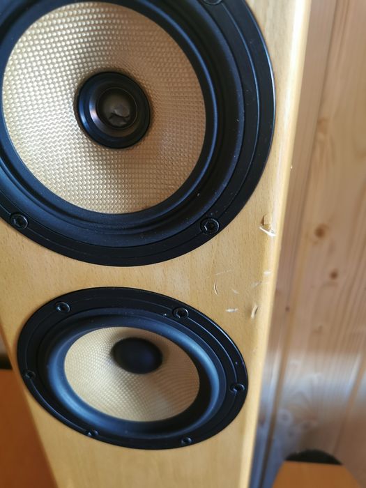 Unikatowe kolumny Pioneer S-810V Kevlar wstega