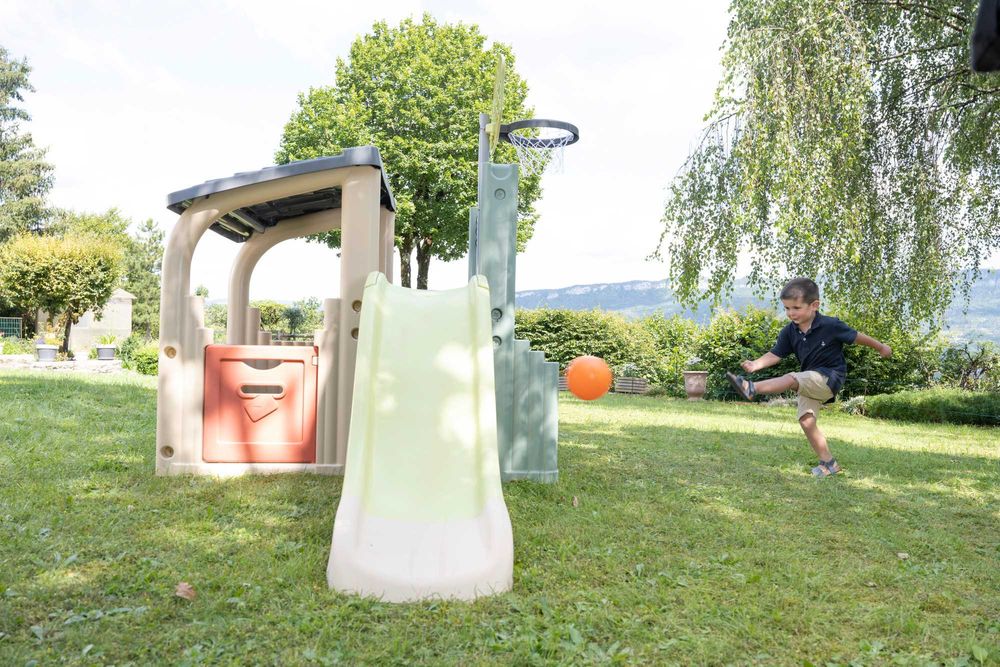 Ігровий центр Smoby Life "Розваги" з баскет. корзиною (7600840206)