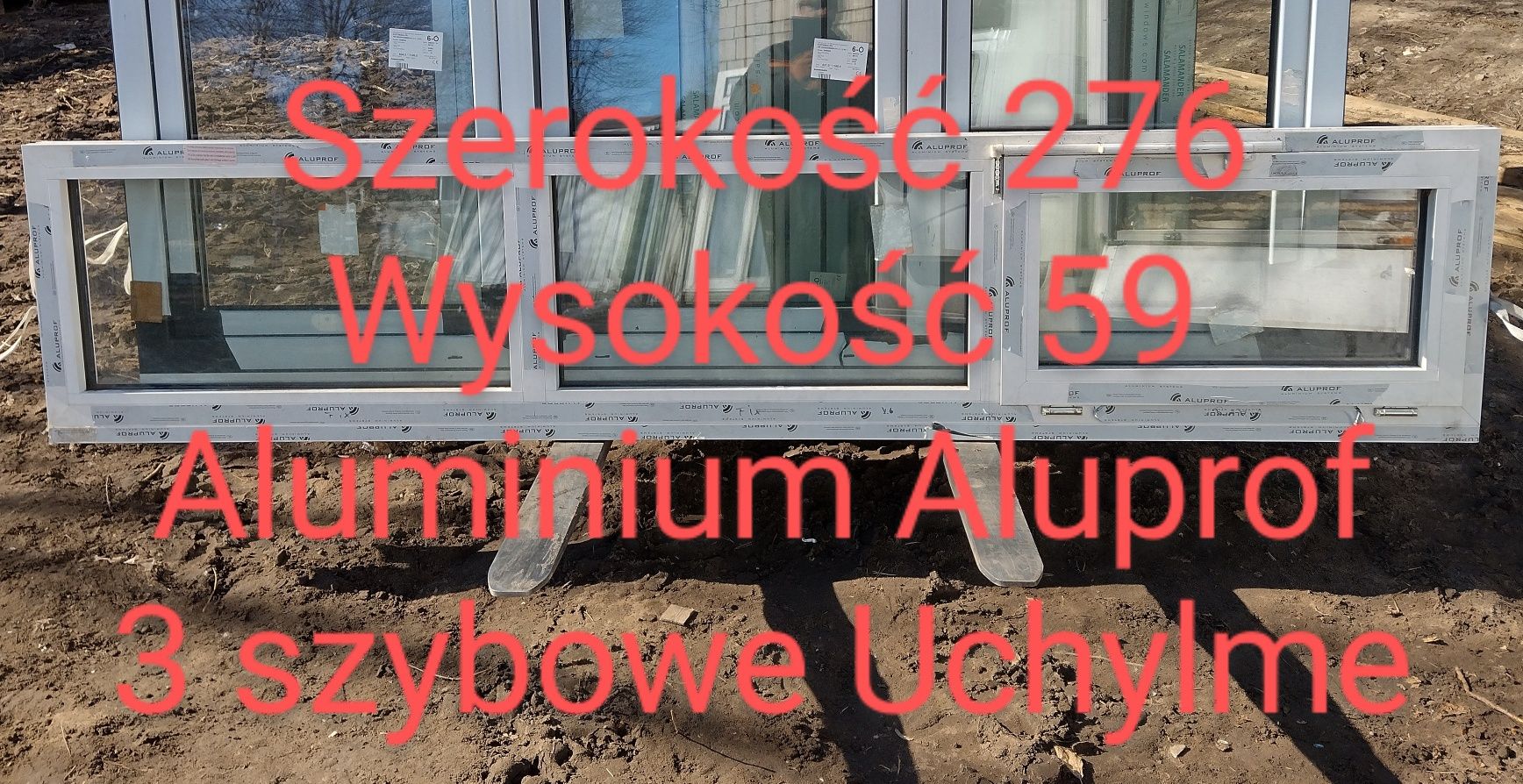 Drzwi balkonowe kolor Aluminium szczotkowane -30%