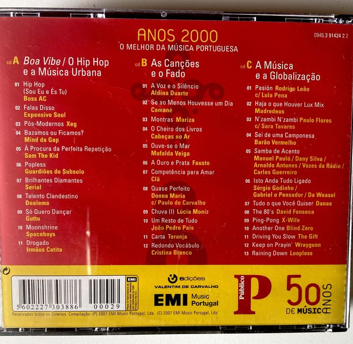 Conjunto de 7Cds.