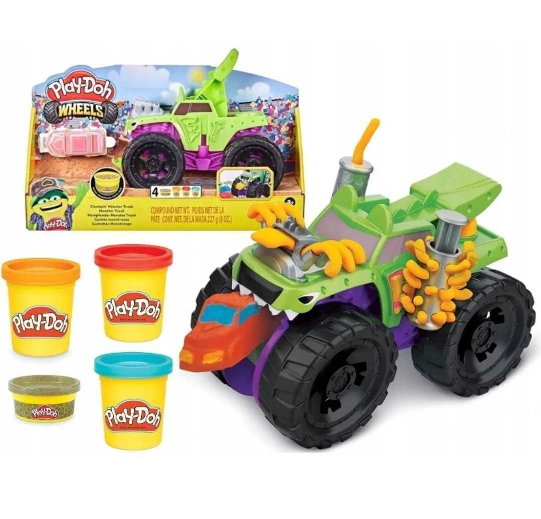 Ciastolina Play-Doh Wheels Monster Truck 4 kolory