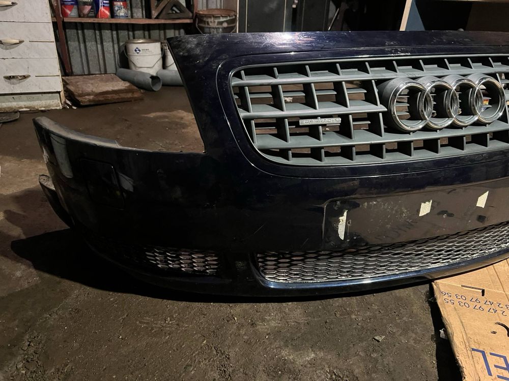 Zderzak przedni przód xenon spryskiwacze audi tt 8n komplet spryski