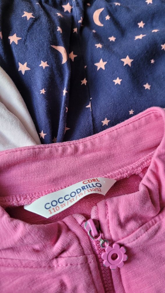 Paka ubrań bluzki bluzy spódniczka legginsy kurtka czapka H&M Coccodri