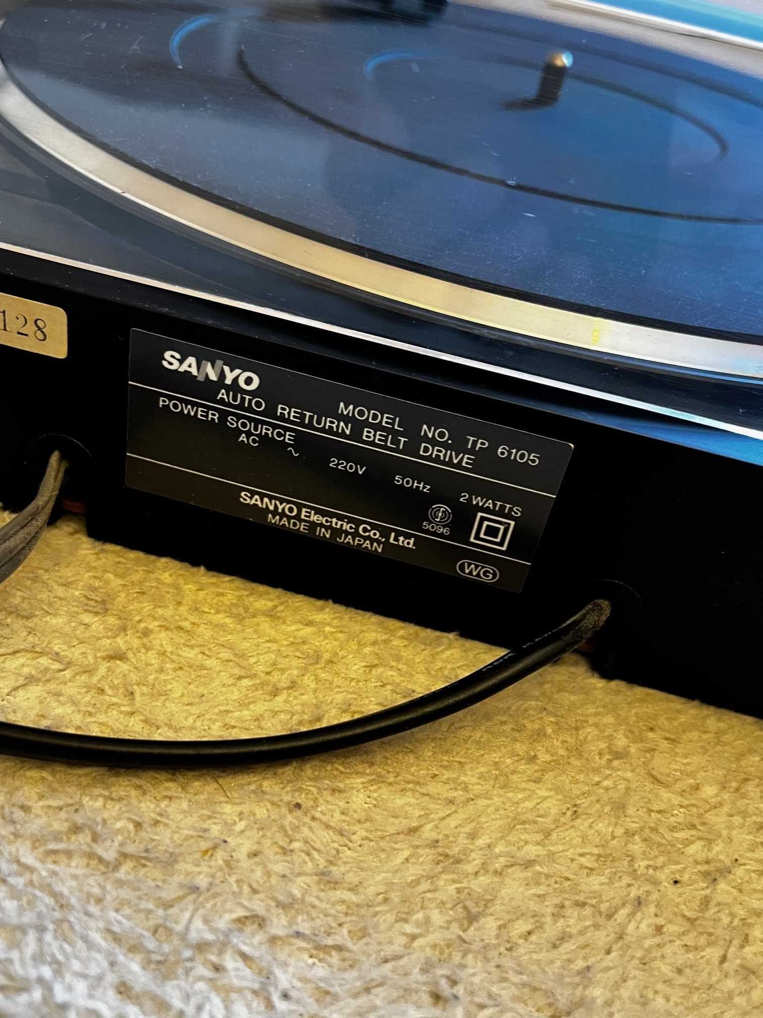Gramofon SANYO TP 6105 adapter
