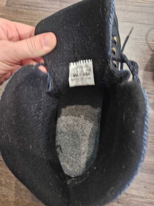 Зимові чоловічі черевики LOWA Renegade Warm GTX MID navy Gore-tex