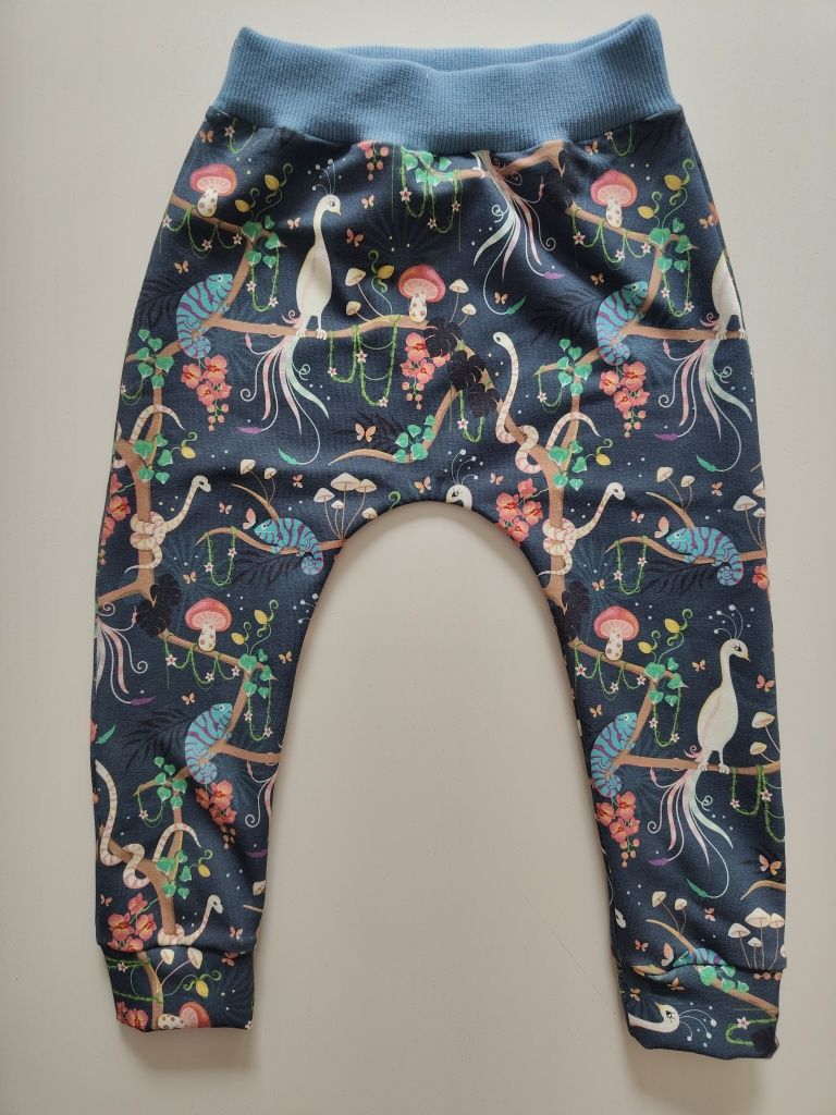 Spodnie dresowe baggy do żłobka, przedszkola rozm. 92, nowe handmade