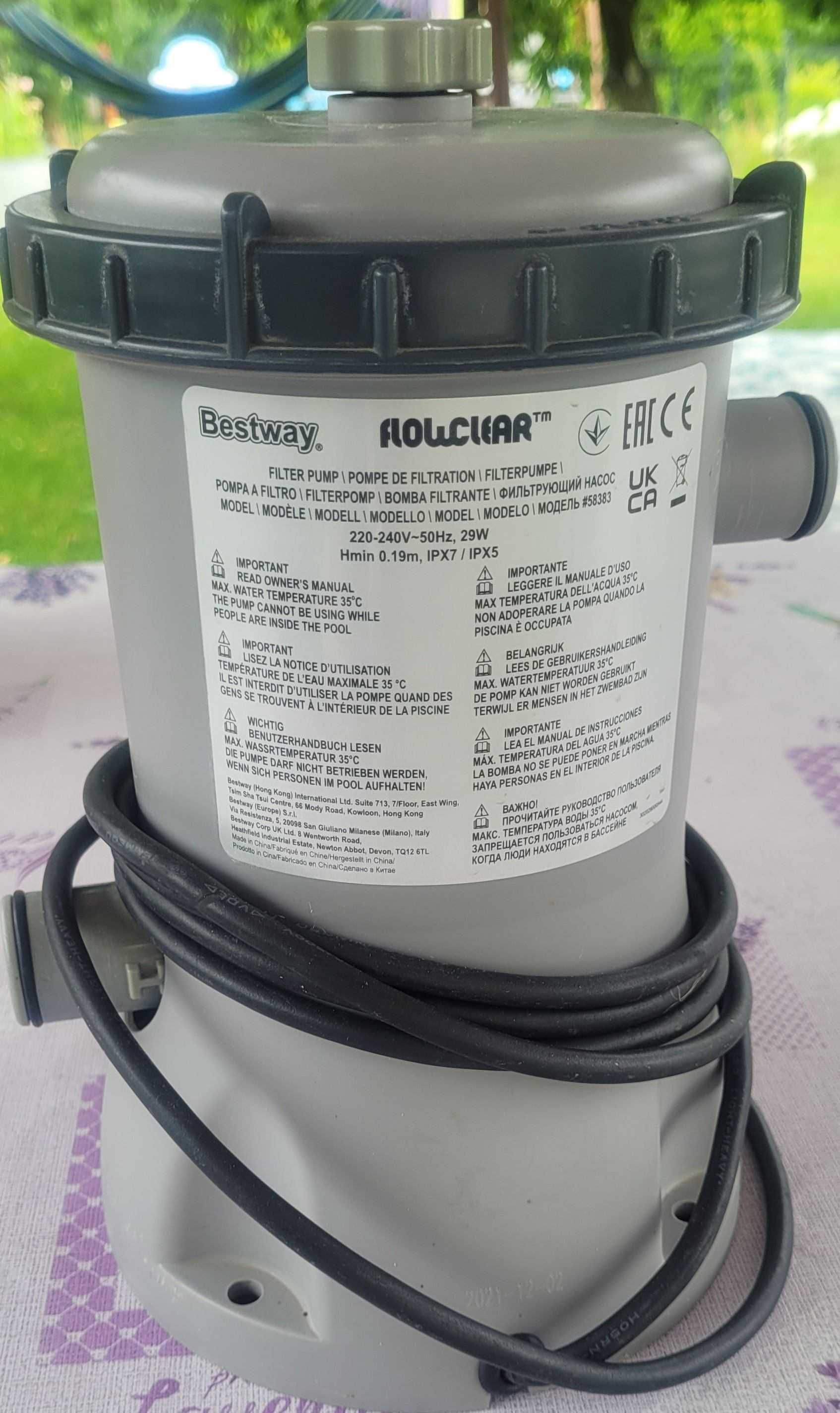Pompa basenowa Bestway