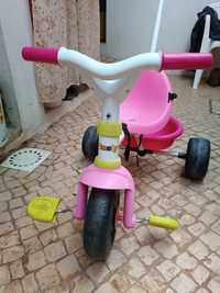 Triciclo smoby rosa