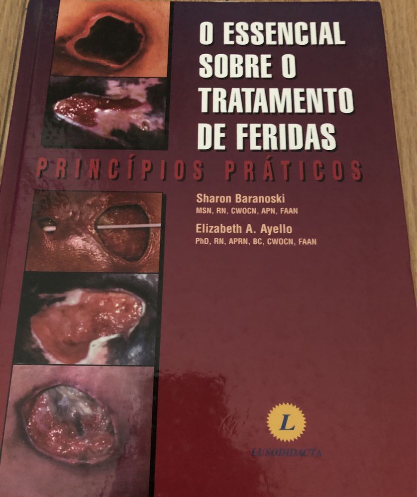 Livro de tratamento de feridas