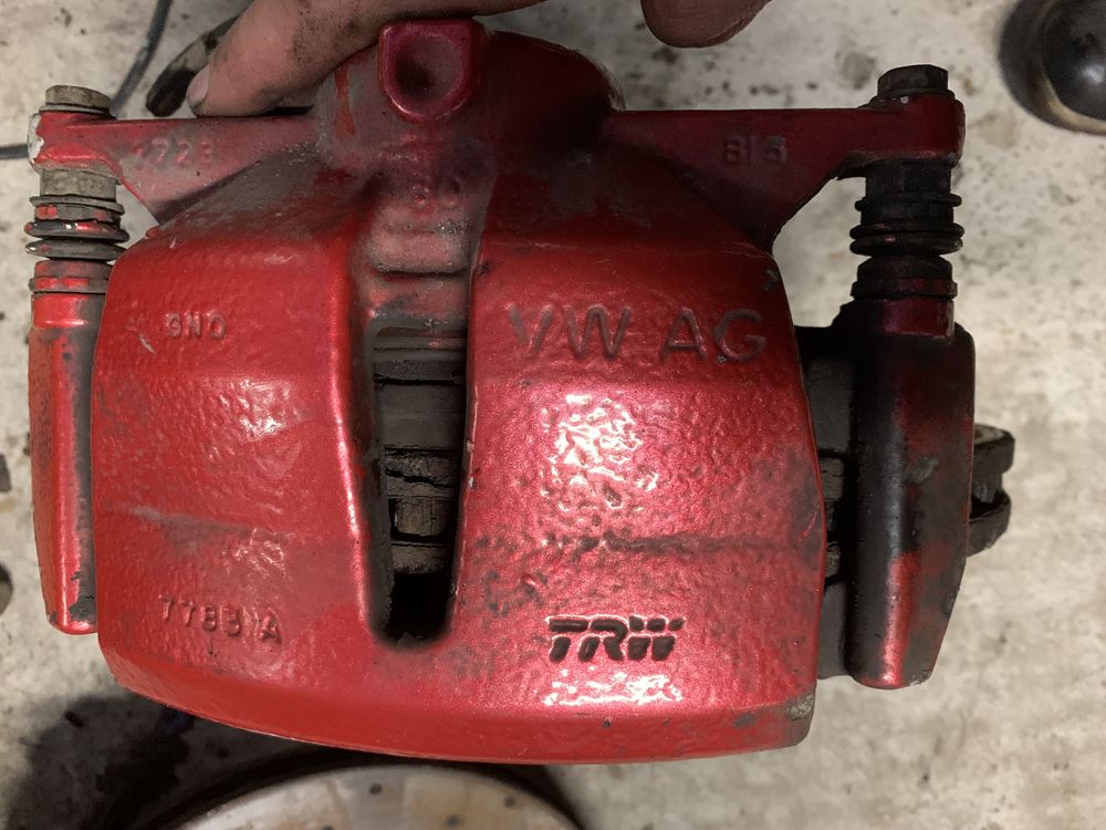 Hamulce przednie zaciski komplet rs3 s3 audi Seat cupra golf R Gti