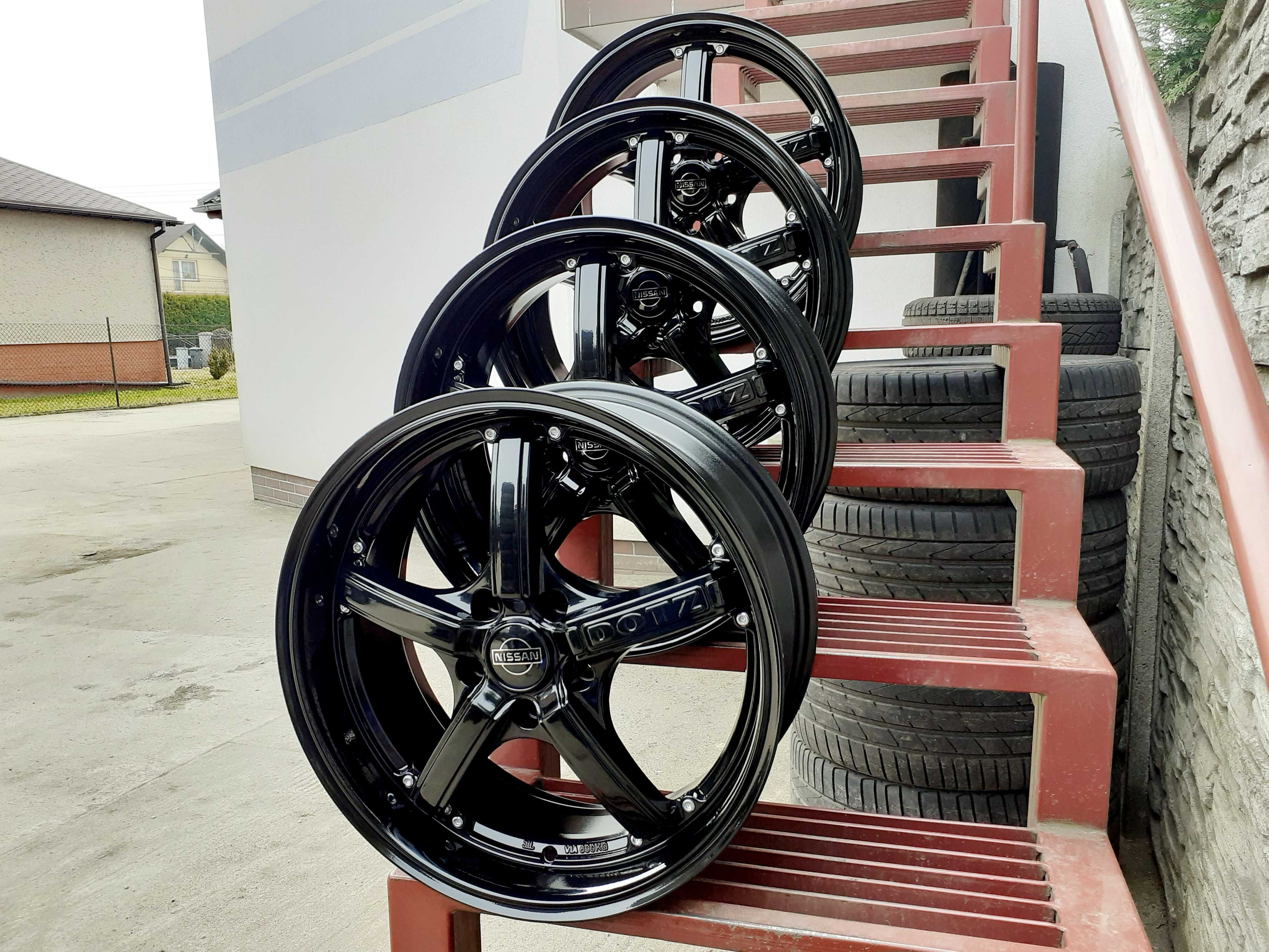 Alufelgi 18 5x114,3 Nissan Qashqai Juke Pulsar 7.5J ET40.