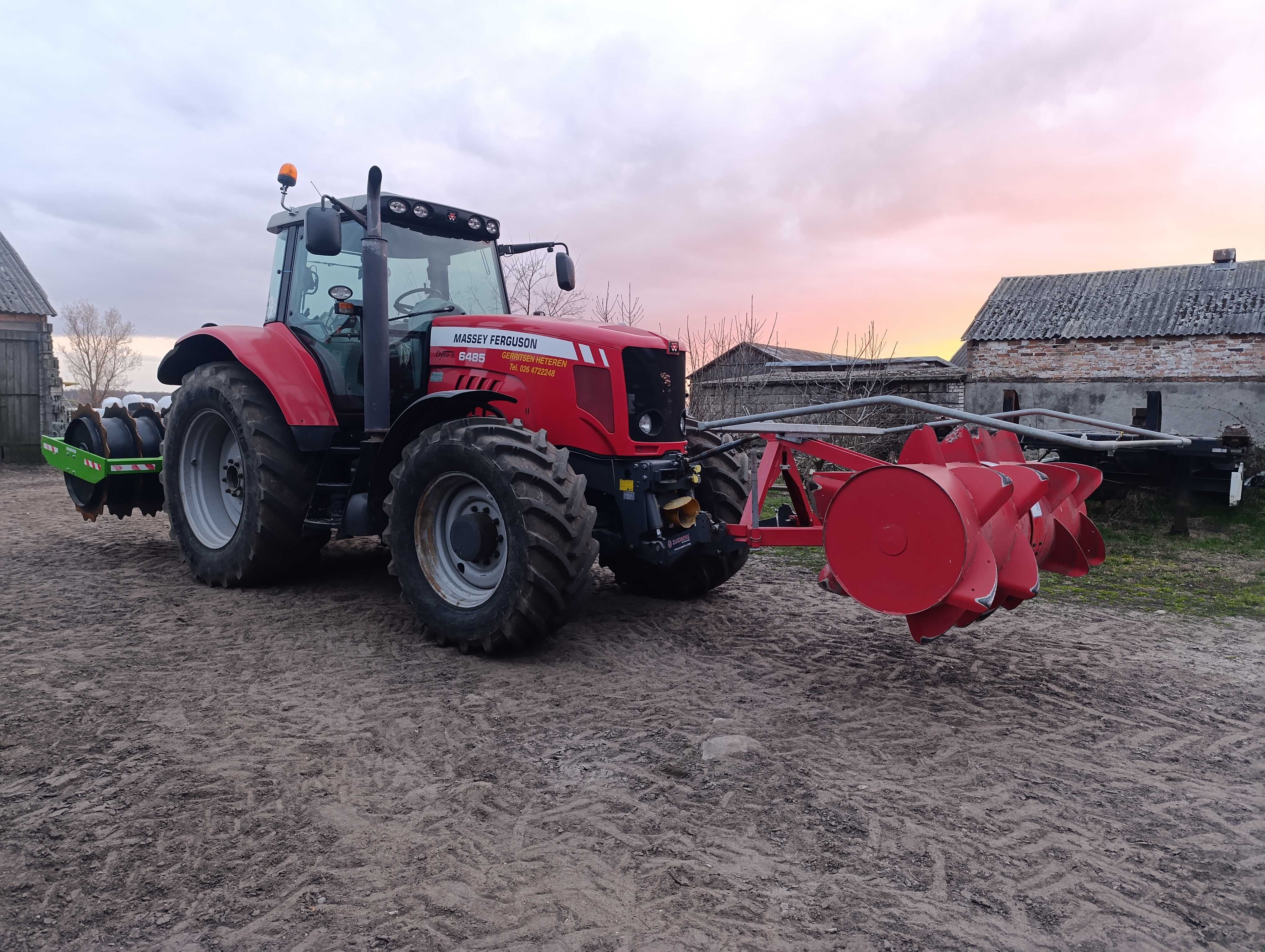 Zbiór traw Krone Mf, Fendt, Claas