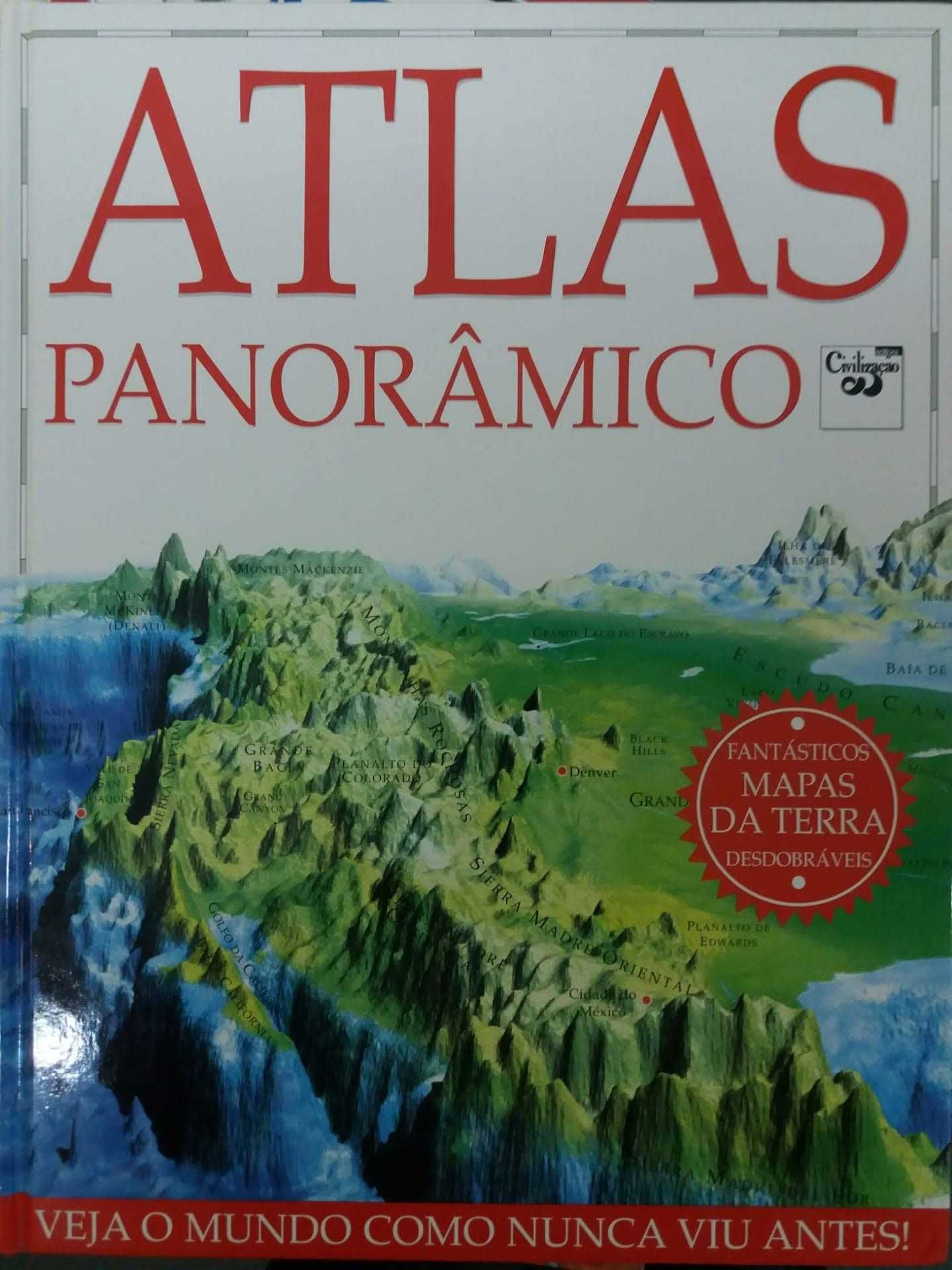 Livros O Corpo Humano/Atlas Panorâmico