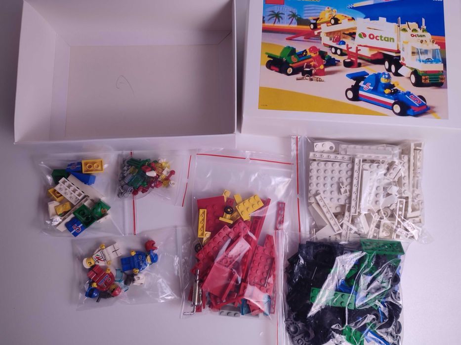 LEGO Town 6335 - Transport Formuła I / Indy Transport - Komplet 100%