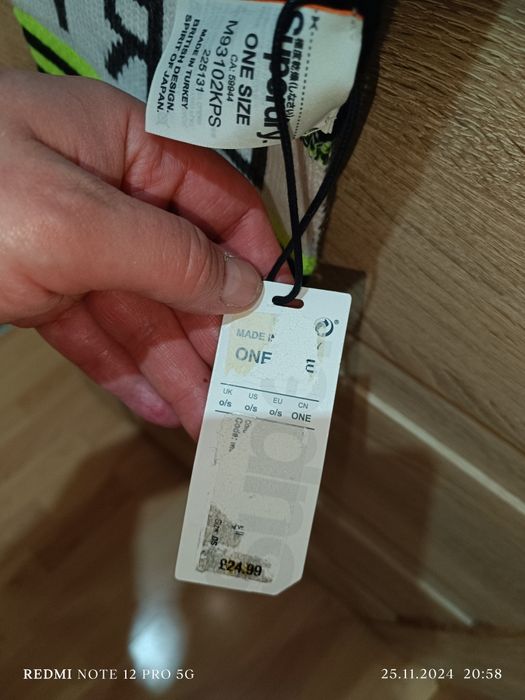 Super Dry premium-idealny  orginalny szalik - Unisex