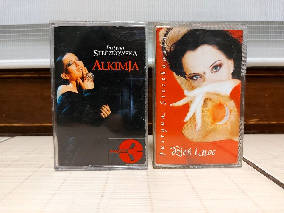 Kasety audio Justyna Steczkowska orginalne 1 wydania