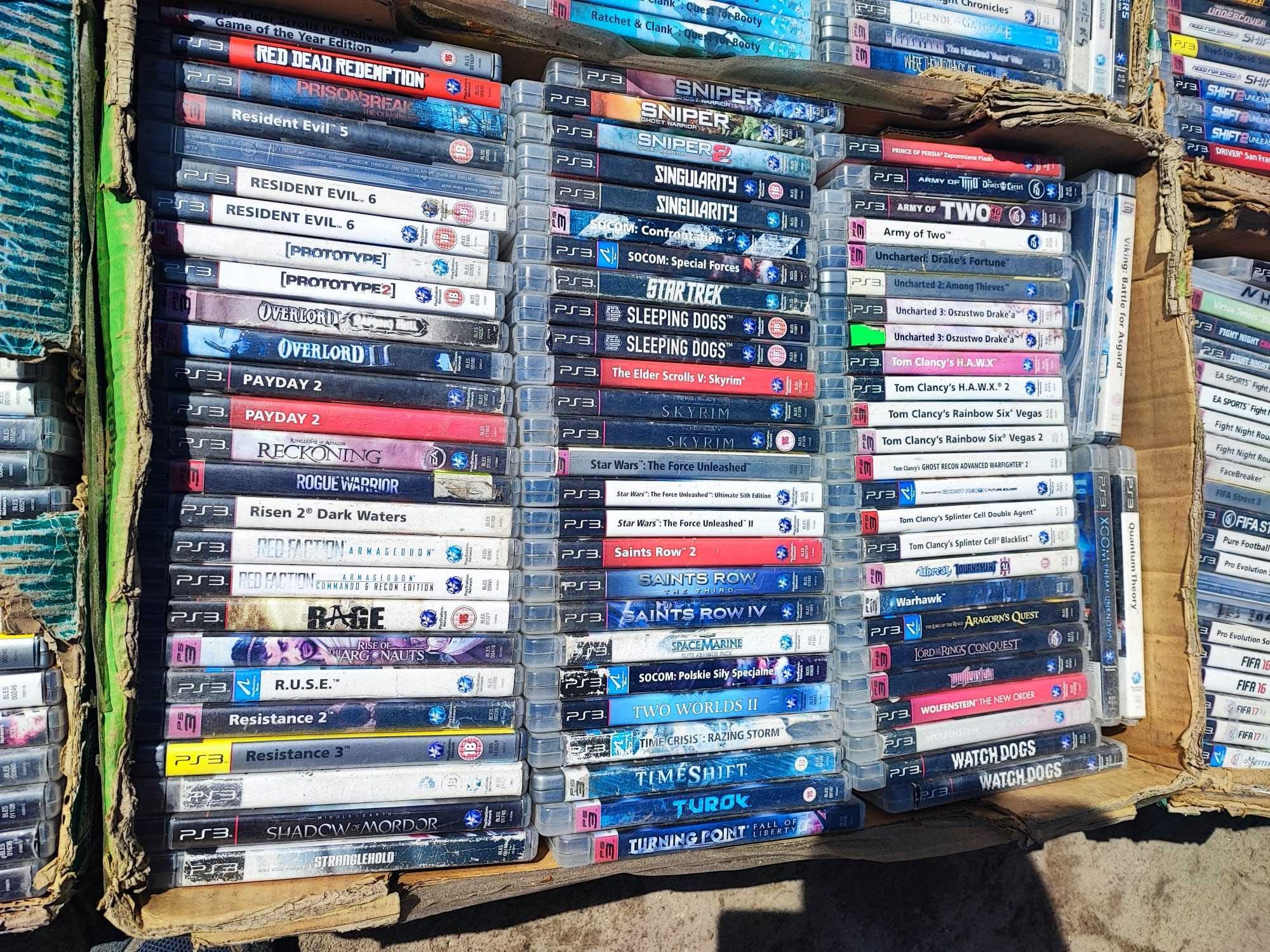 Kolekcja Gier na PS3 Stan Idealny PlayStation 3