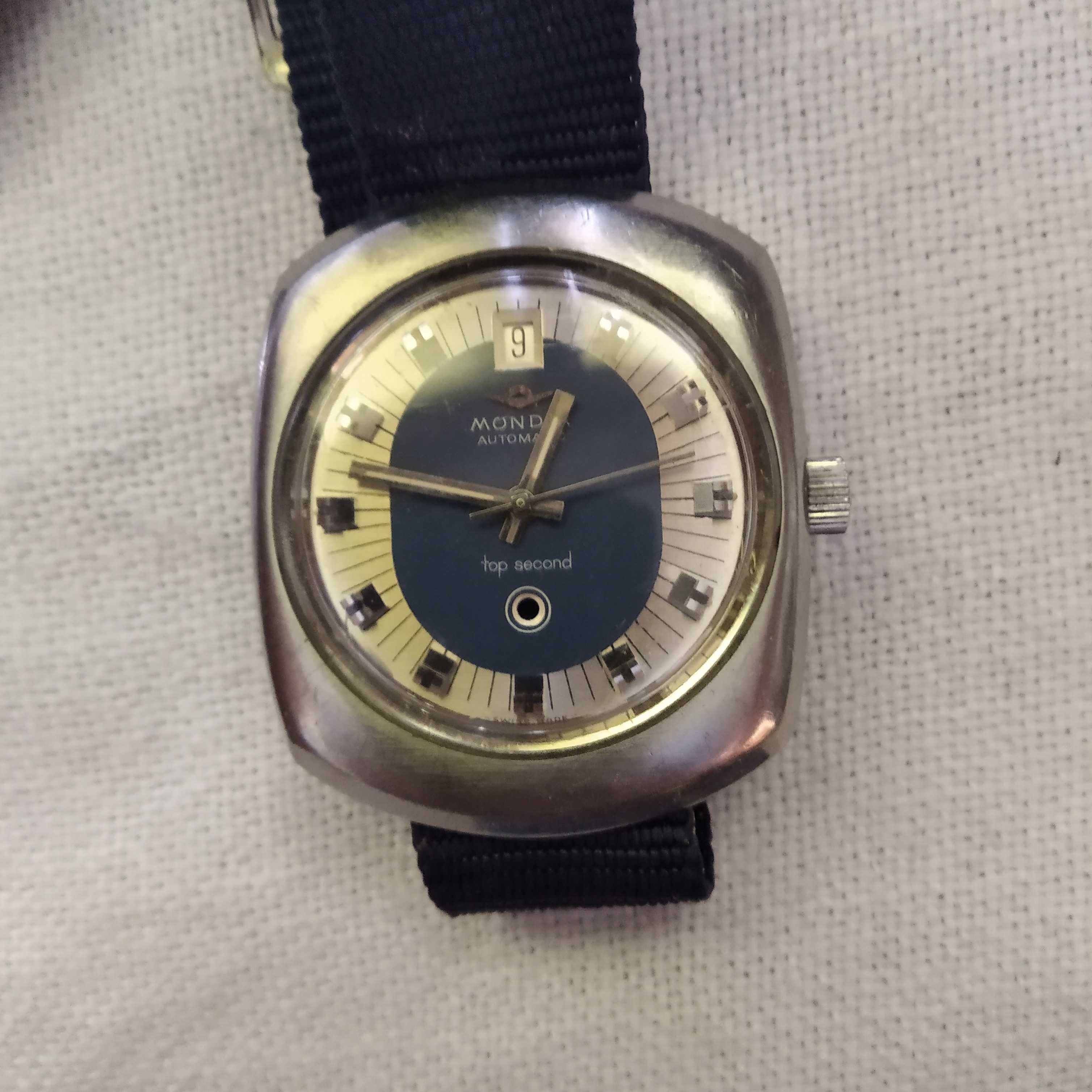 Swiss Made MONDIA top sekond 1970, Zenith, Movado group