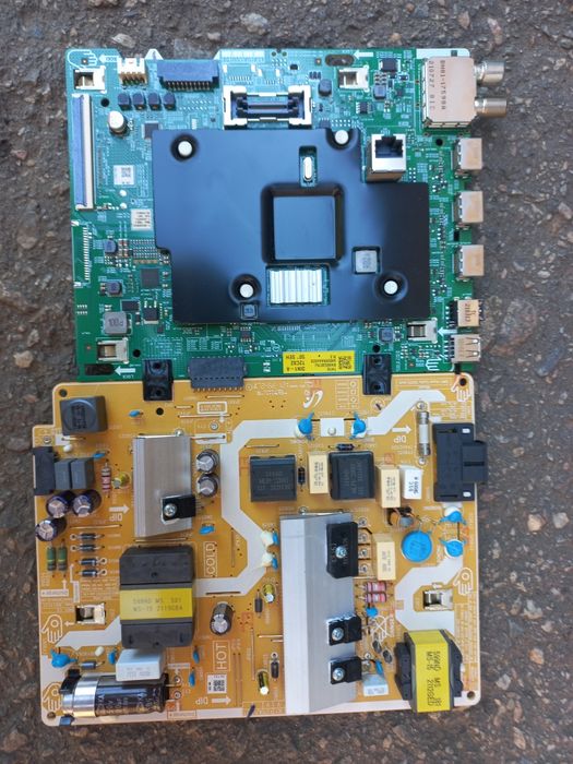 Продам материнку и блок питания на samsung UE50AU7100UXUA