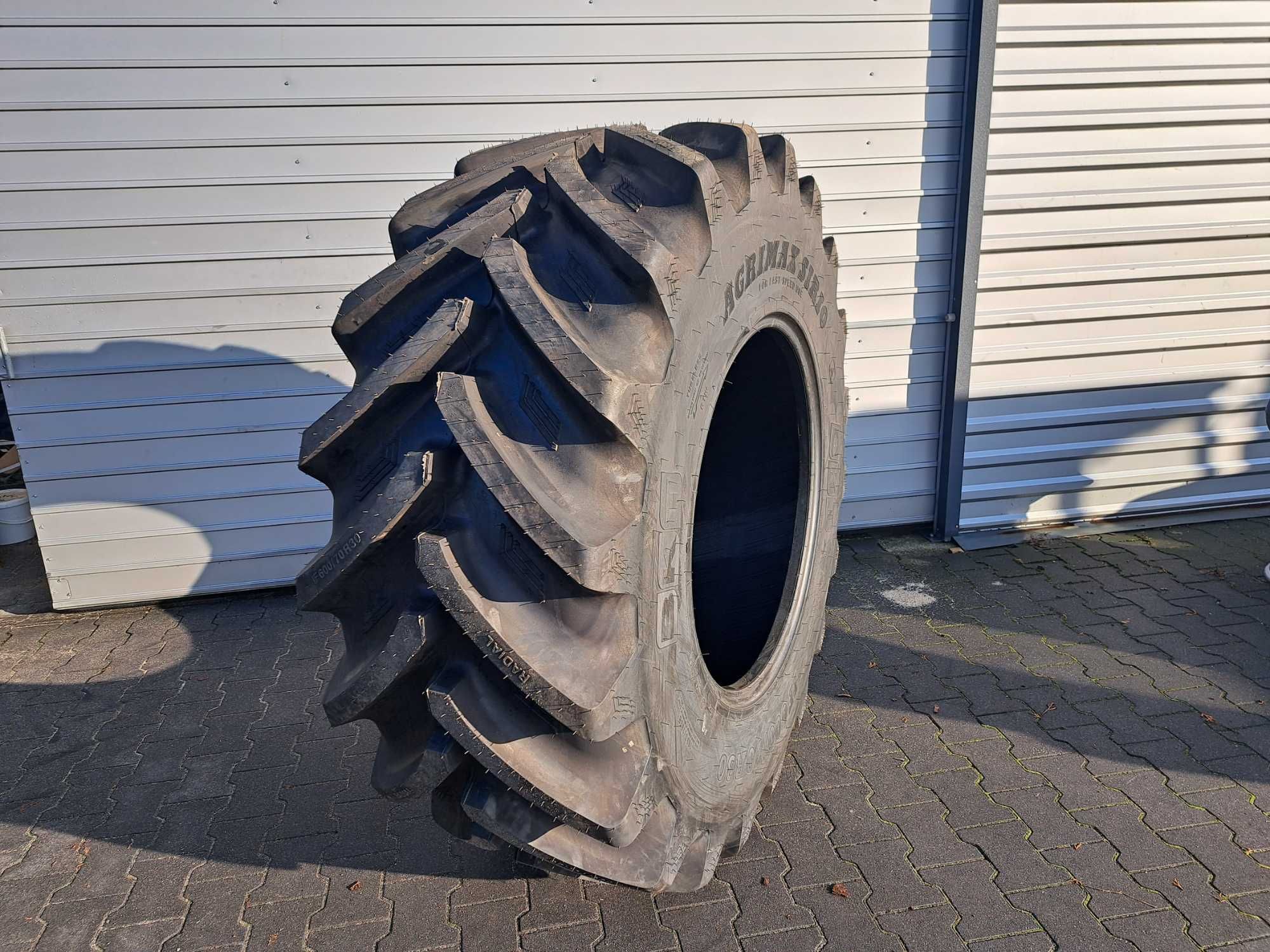 Opona 600/70R30 IF BKT AGRIMAX SIRIO 165D wzmocniona 600/70/30