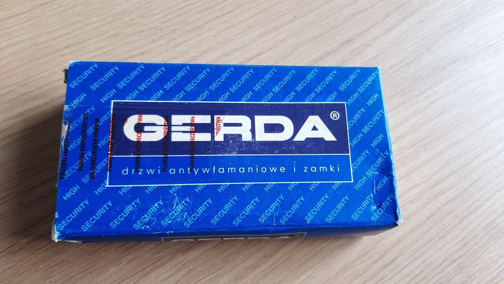 Wkładka bębenkowa Gerda 30/45 + 3 klucze. Zamek do drzwi budowlany