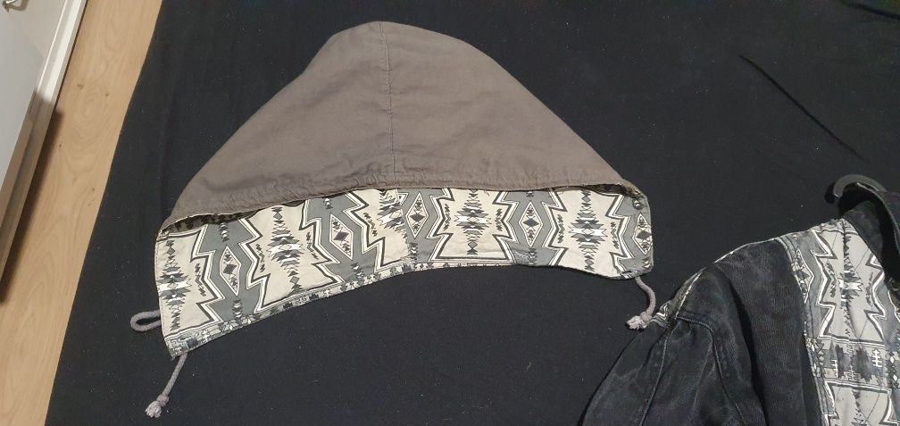 Kurtka jeansowa aztec vintage retro Major Damage 80s 90s