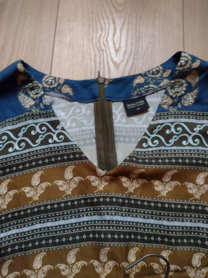 Krótka sukienka boho