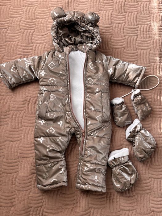 Дитячий зимовий комбінезон (0-6місяців)