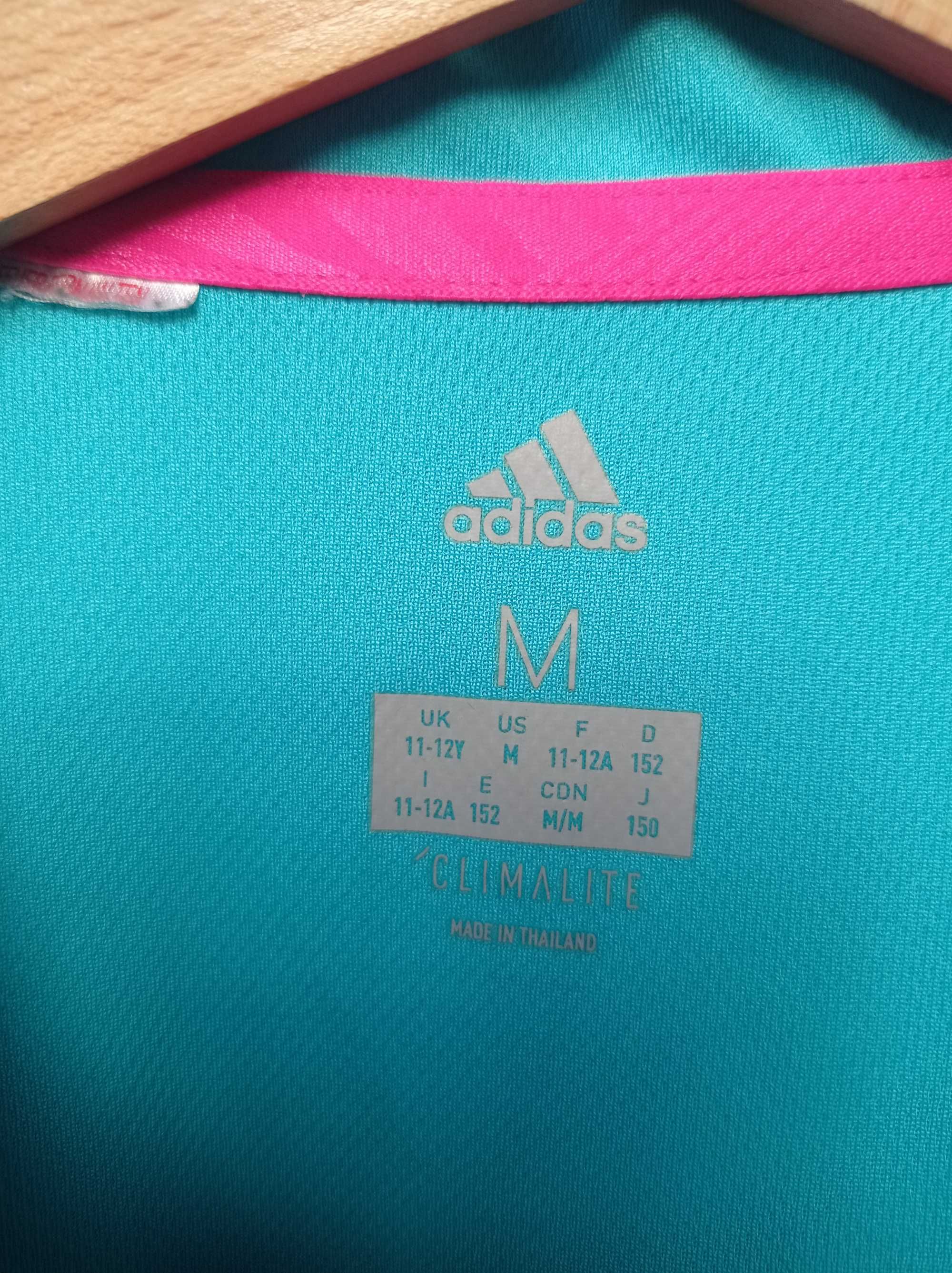 Adidas 11-12 lat koszula sprotowa polo clomalite 152