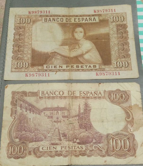 Notas de Espanha