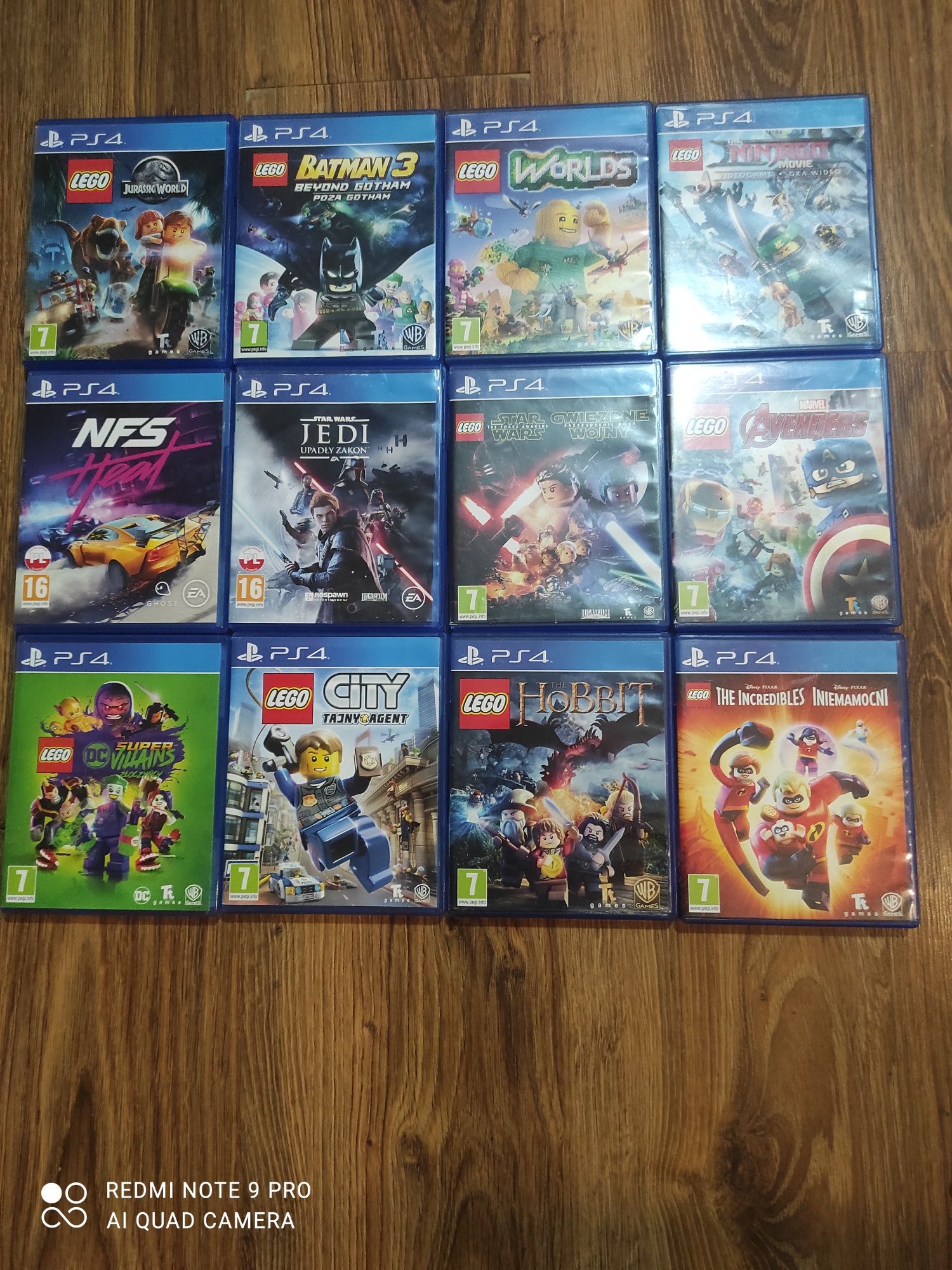 Gry na konsole PS4.,, 12 Gier !!! Cena za wszystkie 400pln.