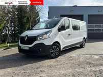Renault Trafic  1.6 120KM*2017*186tys km*Brygadówka*6osb*Hak*Klimatyzacja*Tempomat