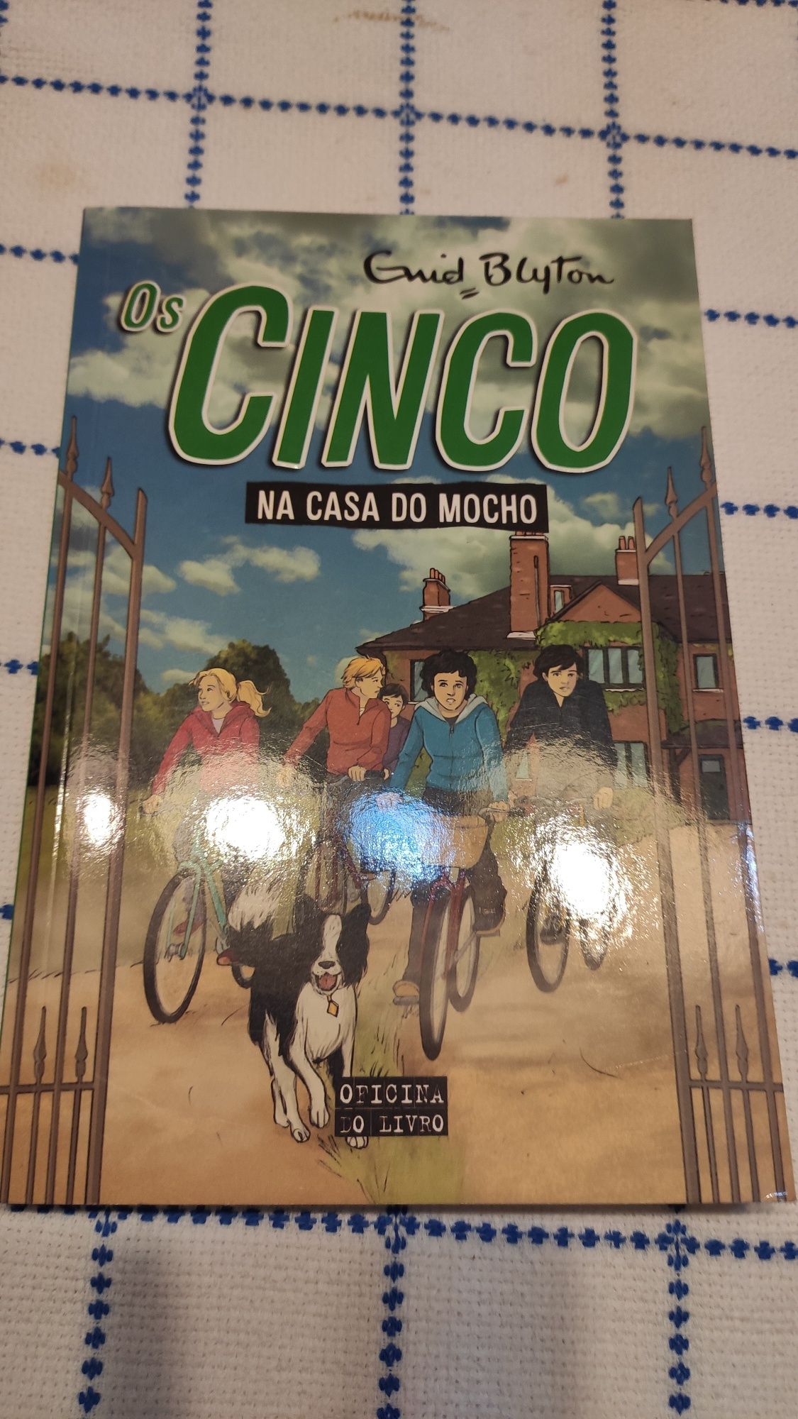 Livro Os Cinco na casa do Mocho