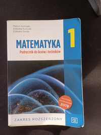 Podręcznik "Matematyka 1" zakres rozszerzony