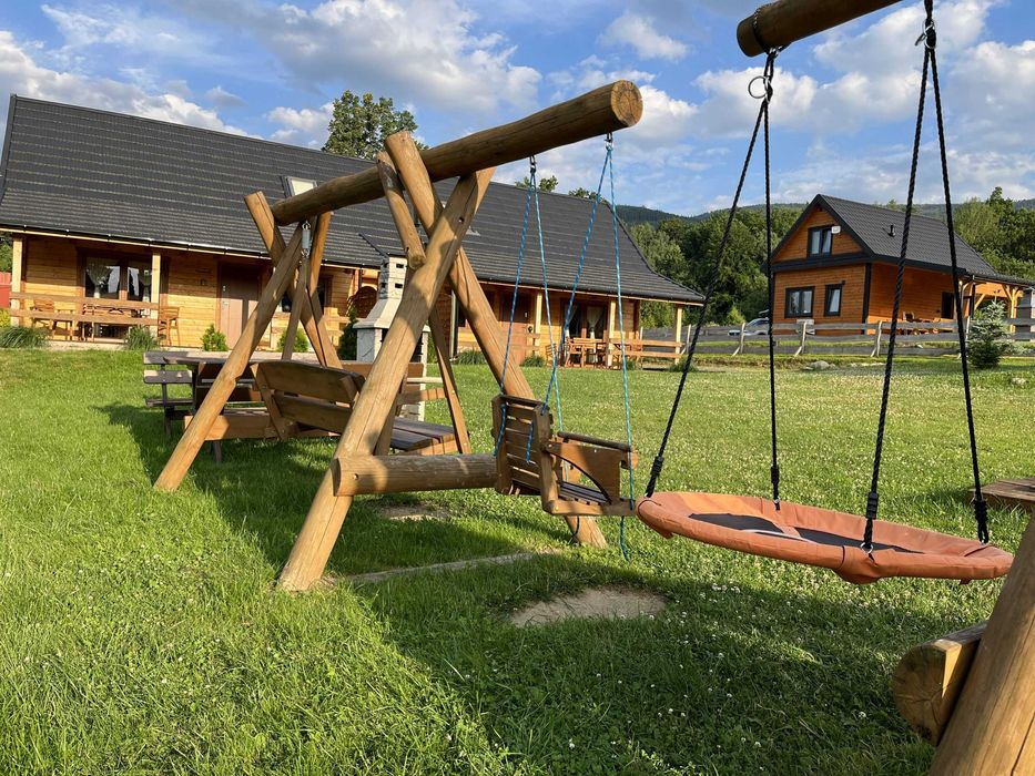 Domek drewniany 10 osobowy w Karpacz -Kowary, sauna, plac zabaw grill