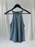top Zara dekolt halter dzianinowy