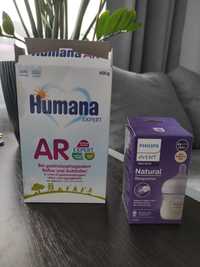 Humana антирефлюкс+бутилочка Philips Avent