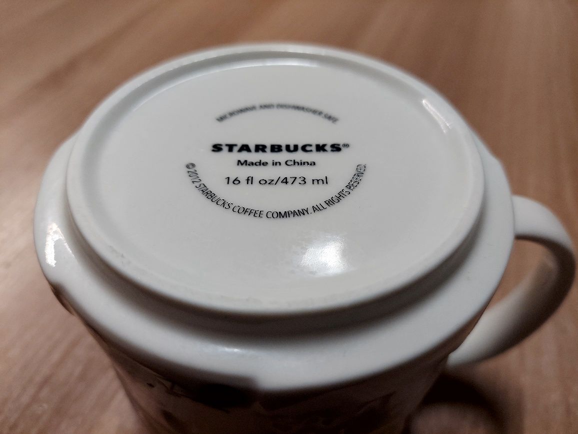 Kubek Starbucks 2012 Pekin Relief 3D