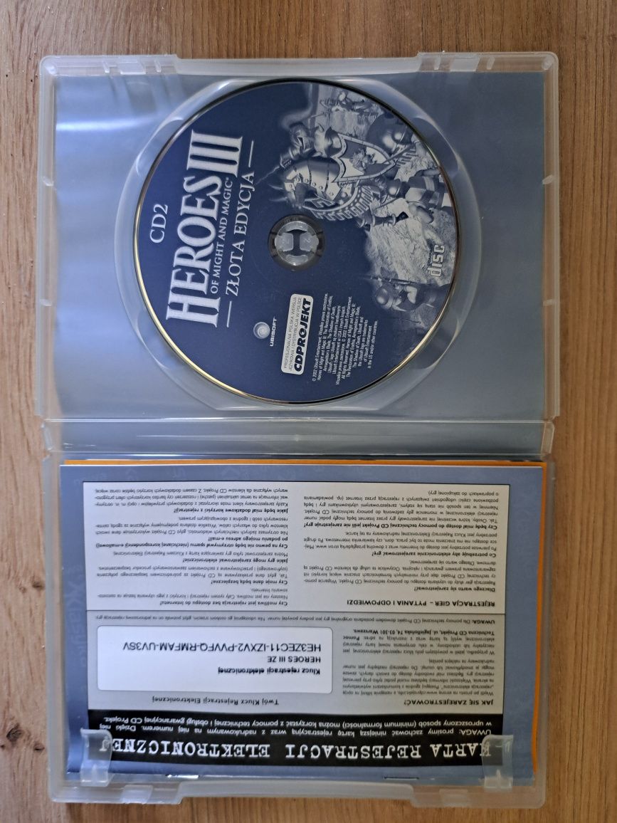 Heroes Of Might and Magic 3 Zlota Edycja PC Polskie wydanie