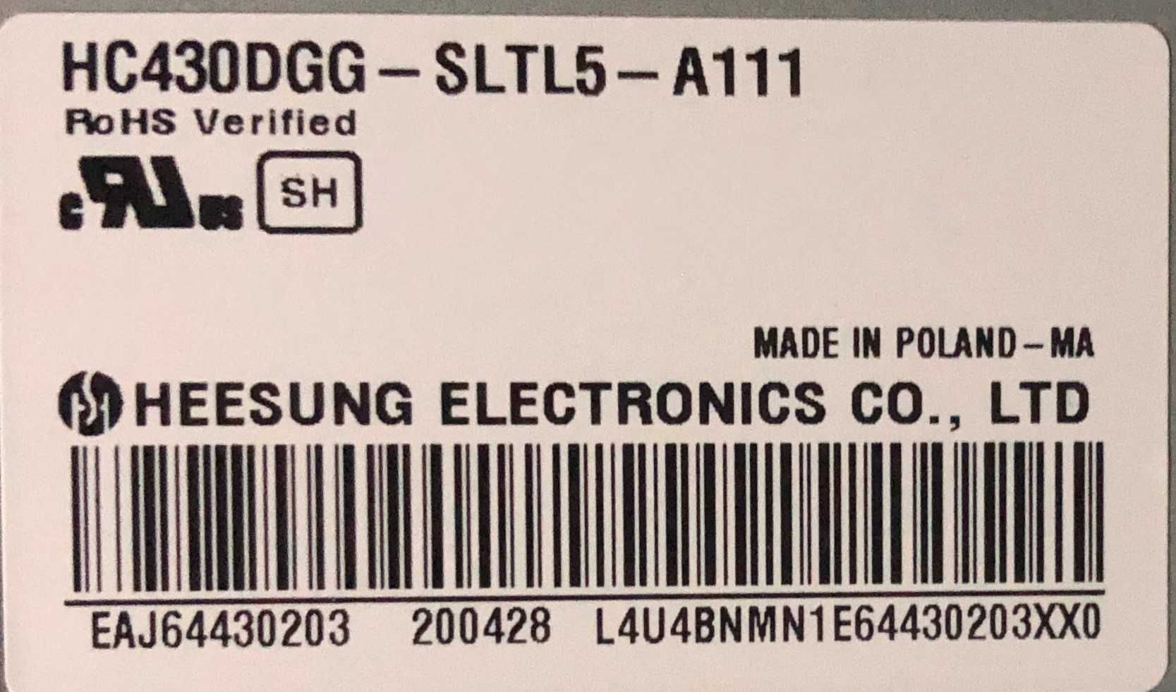 Peças Tv Lg 43UM7050PLF Fonte: EAX67209.001  Board EAX68253.605