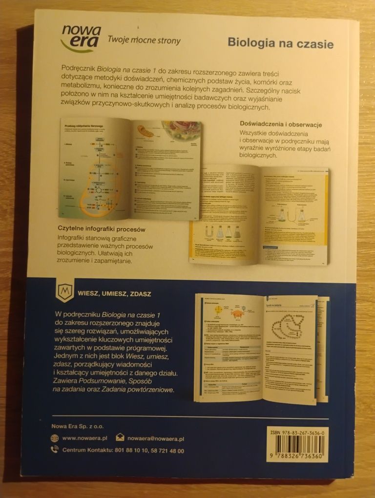 Podręcznik Biologia na czasie 1