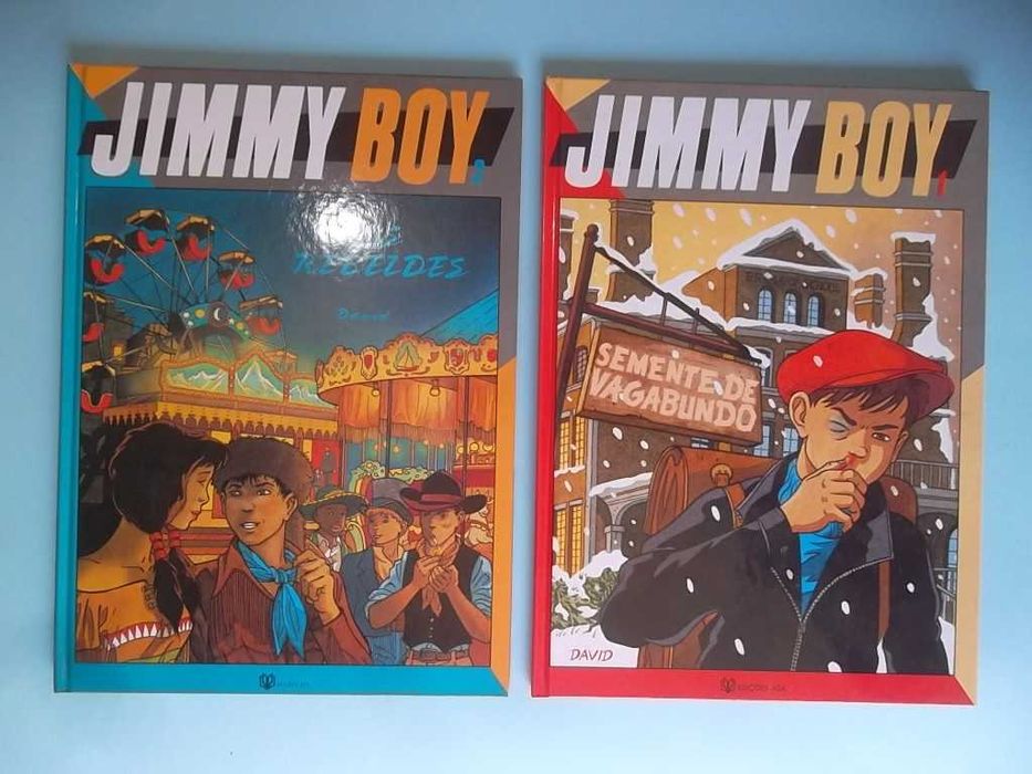 JIMMY BOY "Os Rebeldes" Banda desenhada Edições Asa