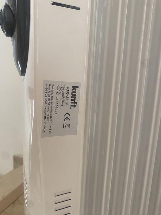 Aquecedor kunft eletrico