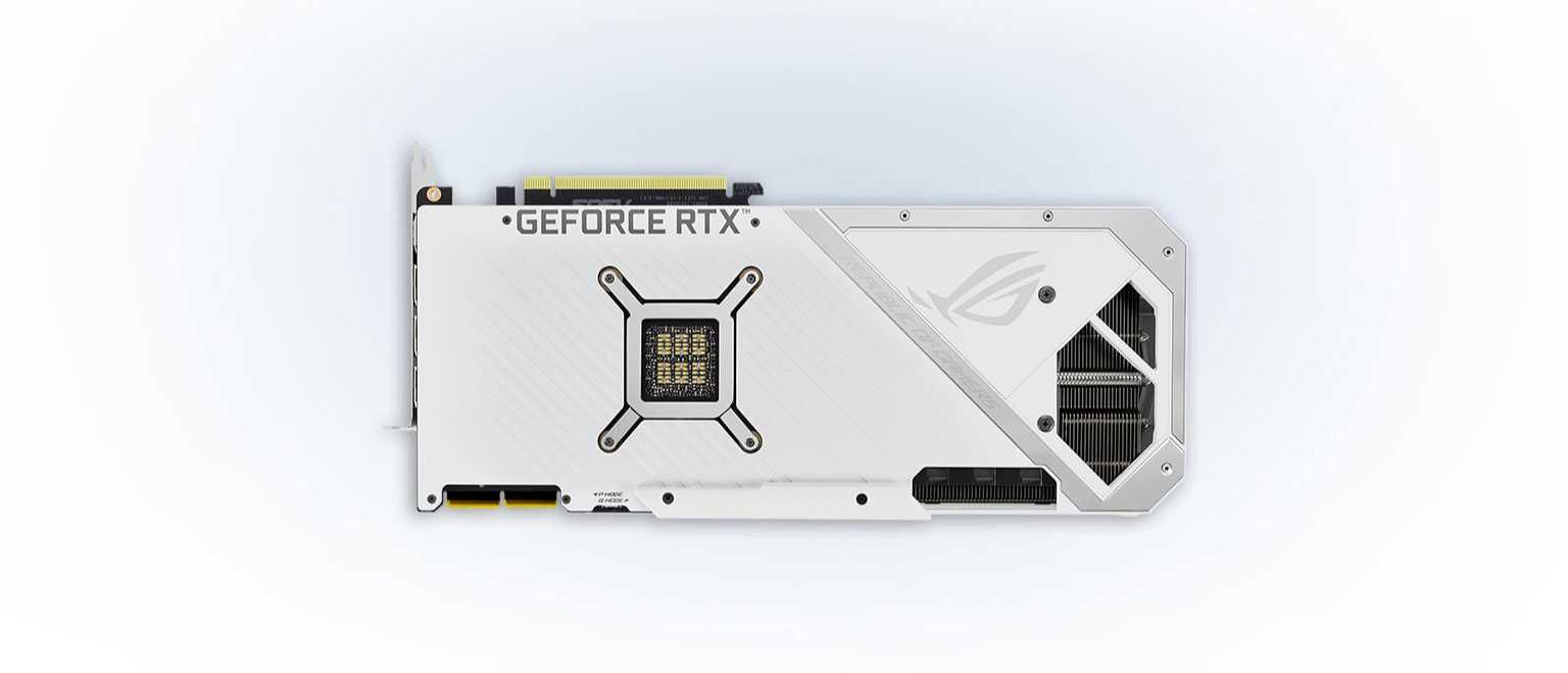 Біла | Гарантія! RTX 3090 24GB Asus ROG Strix Ігрова відеокарта пк
