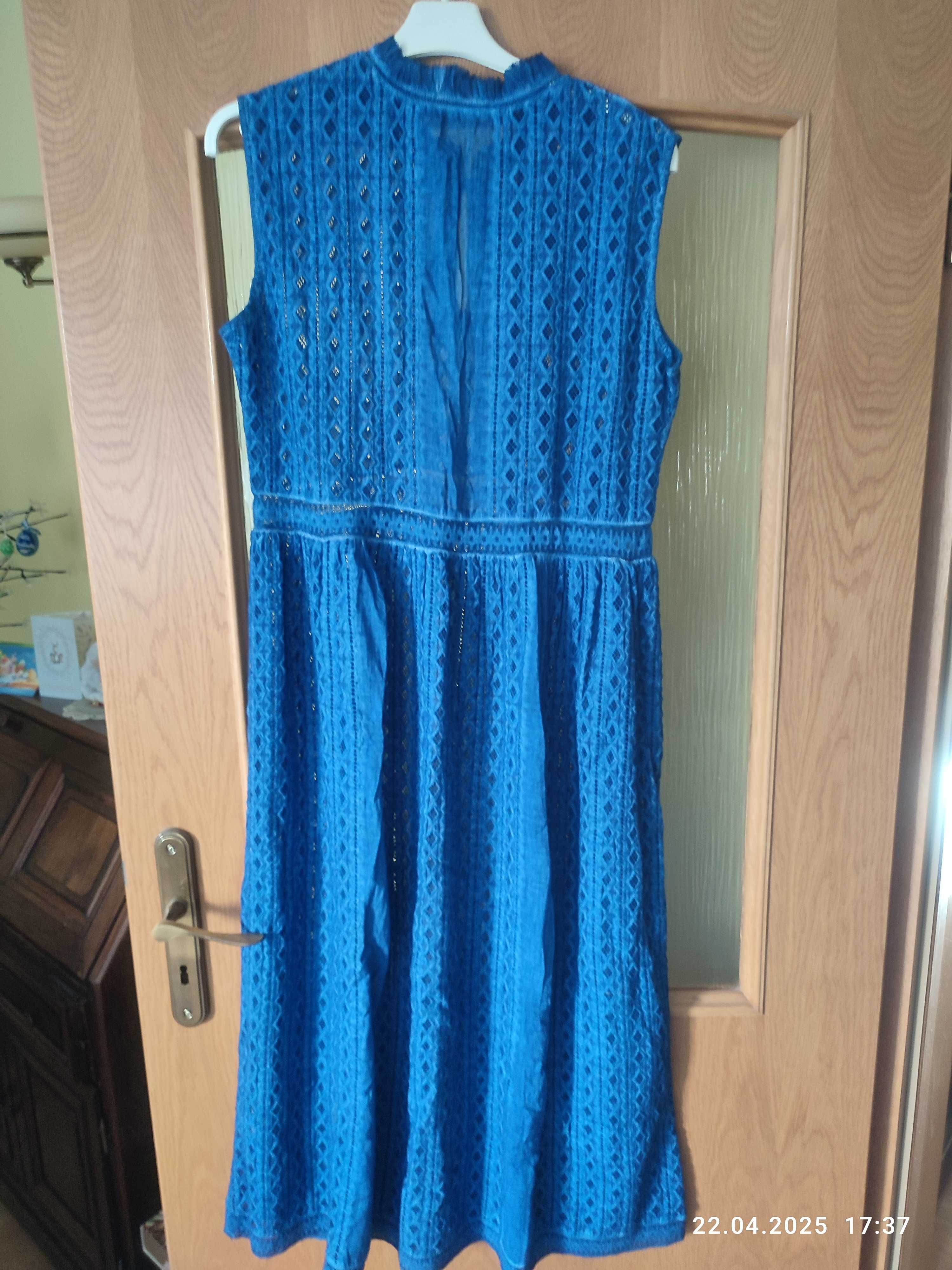 Sukienka szafirowa Zara Home M/L