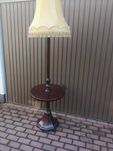 Lampa Stojąca Podłogowa Dębowa Stara Antyk stan bdb Okazja.