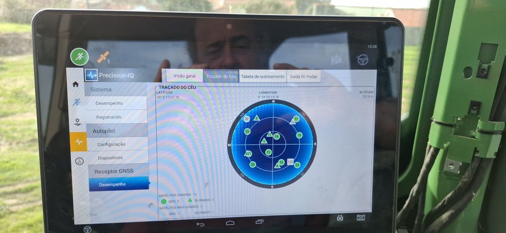 GPS de Plantação a trabalhar em Rangepoint