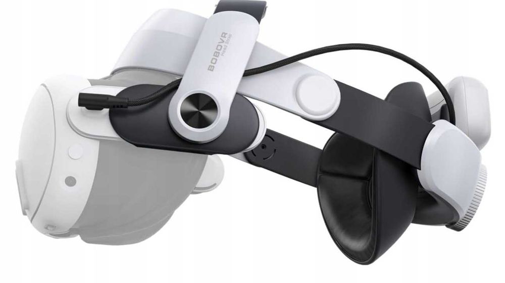 Gogle VR Meta Quest 3 Oculus 128GB + BOBOVR M3 PRO pasek jak nowe