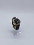 zegarek damski Guess GW0357L1 Złoty czarny skórzany pasek mały